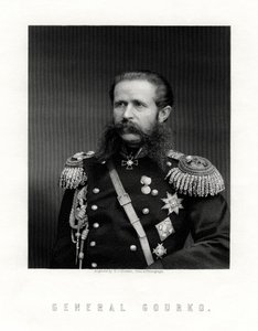 Iosif Vladimirovich Gurko, maréchal de camp russe, 19ème siècle - George J. Stodart
