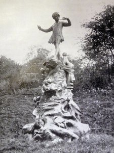Photographie de la statue de Peter Pan dans les jardins de Kensington