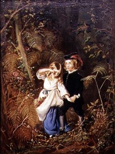 Les Enfants dans les bois ou Enfants perdus - George John Pinwell