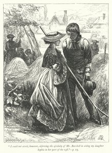 Illustration pour Le Vicaire de Wakefield - George John Pinwell