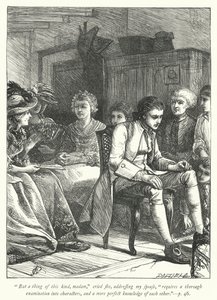 Illustration pour Le Vicaire de Wakefield - George John Pinwell
