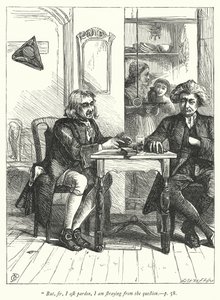 Illustration pour Le Vicaire de Wakefield - George John Pinwell
