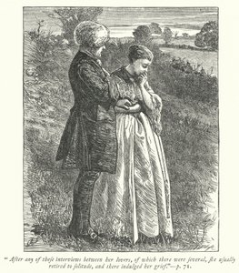Illustration pour Le Vicaire de Wakefield - George John Pinwell