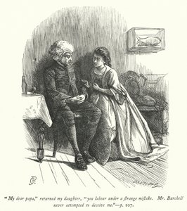 Illustration pour Le Vicaire de Wakefield - George John Pinwell