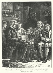 Illustration pour Le Vicaire de Wakefield - George John Pinwell