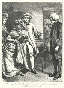 Illustration pour Le Vicaire de Wakefield - George John Pinwell