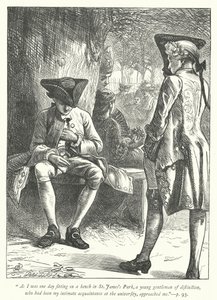 Illustration pour Le Vicaire de Wakefield - George John Pinwell
