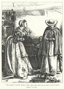 Illustration pour Le Vicaire de Wakefield - George John Pinwell