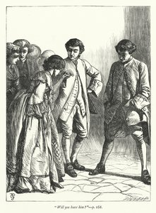 Illustration pour Le Vicaire de Wakefield - George John Pinwell