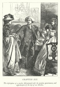 Illustration pour « Le Vicaire de Wakefield » (gravure) - George John Pinwell