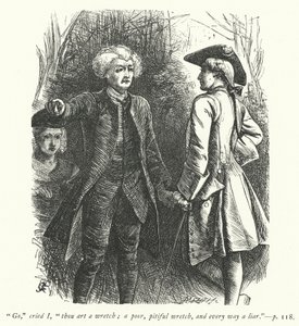 Illustration pour « Le Vicaire de Wakefield » (gravure) - George John Pinwell