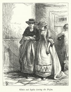 Illustration pour « Le Vicaire de Wakefield » (gravure) - George John Pinwell