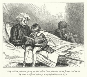 Illustration pour « Le Vicaire de Wakefield » (gravure) - George John Pinwell