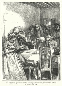 Illustration pour Le Vicaire de Wakefield - George John Pinwell