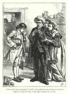 Illustration pour Le Vicaire de Wakefield - George John Pinwell