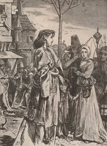 Illustration du poème A Becketts Troth - George John Pinwell