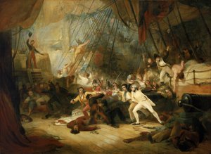 Nelson embarquant sur le 