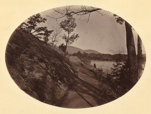 F.W. 4 Old Chain Battery Walk, West Point, New York, vers 1867-1868 - George K Warren