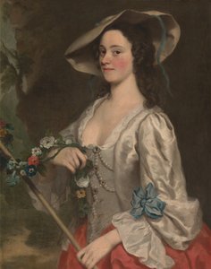 Portrait de femme - George Knapton