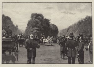 La saison londonienne, à Hyde Park, en attendant le Shahzada