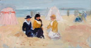 Sur le rivage, c.1910-14 - George Leslie Hunter