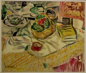 Nature Morte avec un Panier de Légumes