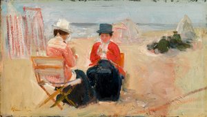 La Veste rouge, c.1910-14 - George Leslie Hunter