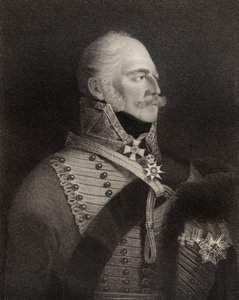 Prince Ernest Augustus, Duc de Cumberland et Roi de Hanovre, gravé par H.R. Cook, de 