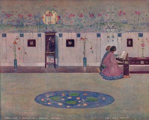 Le boudoir blanc, vers 1905 - George Logan