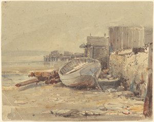 Navire échoué - George Loring Brown