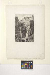Les chutes de Tivoli - George Loring Brown