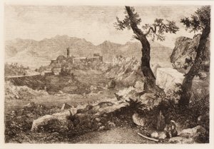 Vue près de Rome - George Loring Brown
