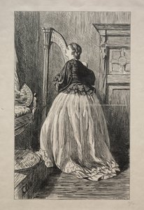 Ô chante encore cette simple chanson, 1862 - George Louis Palmella Busson Du Maurier