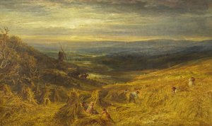 Un Champ de Blé dans le Surrey, vers 1877 - George Lucas
