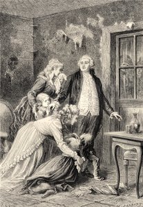 Les Adieux du Roi à sa Famille en Janvier 1793