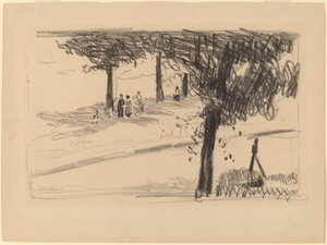 Sous les arbres