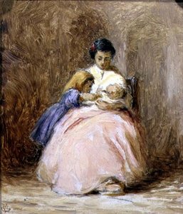 Le nouveau bébé, c.1870