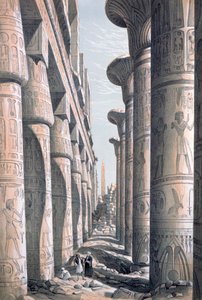 Grand Temple, Karnak, Égypte, 19ème siècle - George Moore