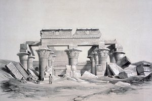 Koom-Ombos, Égypte, 1843 - George Moore