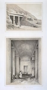 Tombes de Beni-Hassan, Égypte, 19ème siècle - George Moore