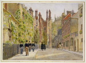 Keats Lane, Eton College, 1895 - George Moore Henton