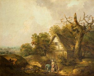 Un cottage rustique - George Morland