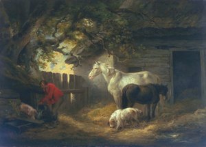 Une ferme, 1792 - George Morland