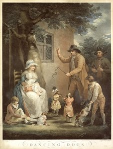 Chiens dansants, vers 1800 - George Morland
