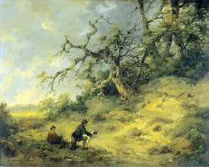 Chasse au furet - George Morland