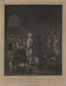 Lafayette en prison à Olmütz - George Morland