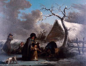 Patinage, 1792 - George Morland