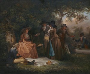 Le repas des pêcheurs - George Morland