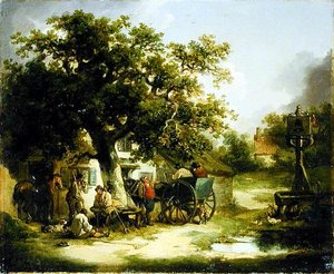 The Bell Inn, Kilburn - George Morland