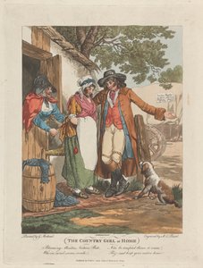 La fille de la campagne à la maison - George Morland